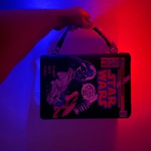 Nwt Loungefly star wars crossbody light up glows in dark